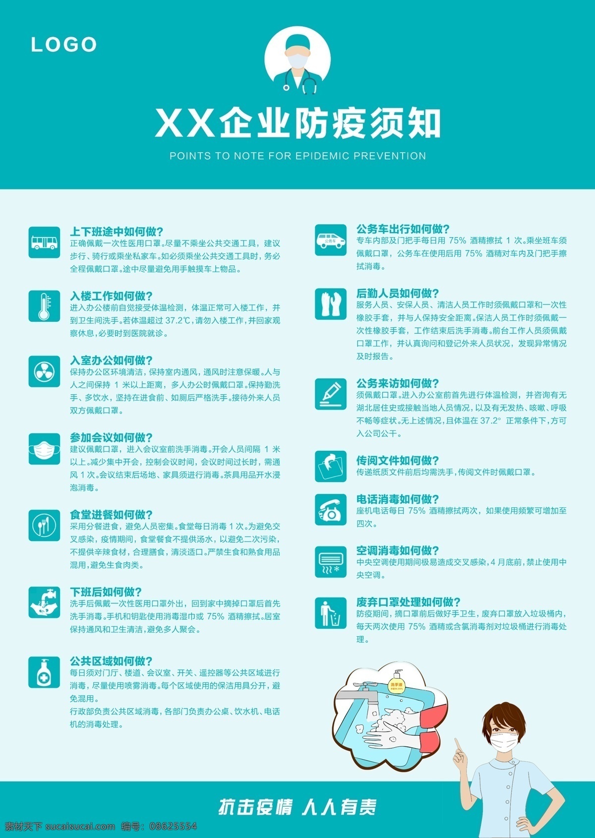 疫情防控须知 返工注意事项 复工 废弃口罩 佩戴口罩海报 疫情防控 新冠病毒 疫情防控海报 疫情防控物料 食堂 就餐 疫情食堂 图片合成
