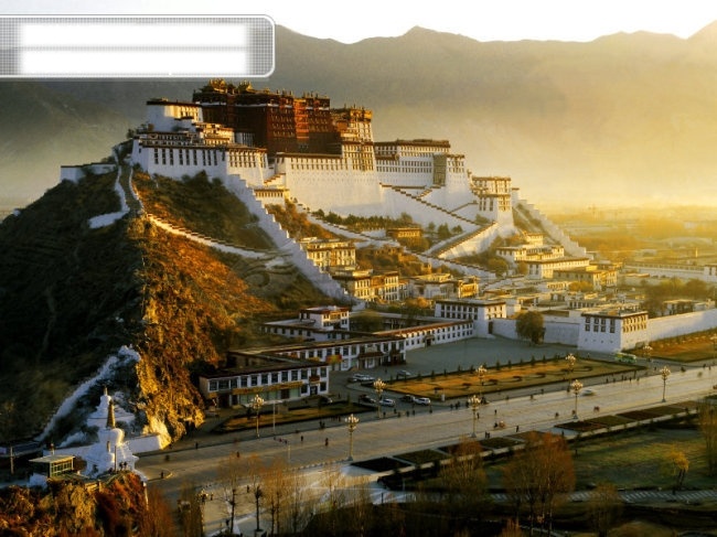 布达拉宫 晨光 晨曦 旅游摄影 全景 西藏 早晨 拉萨