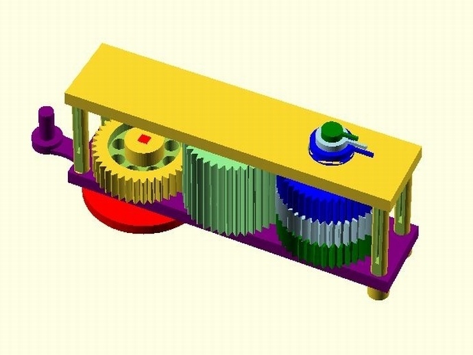 弗格森 爵士 齿轮 机械 烤肉 3d打印模型 游戏玩具模型 悖论