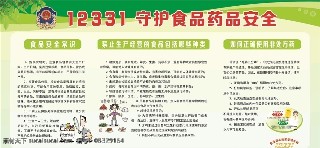 食品 药品 安全 宣传 展板 食品安全 药品安全 食药安全 食药监管 展板模板