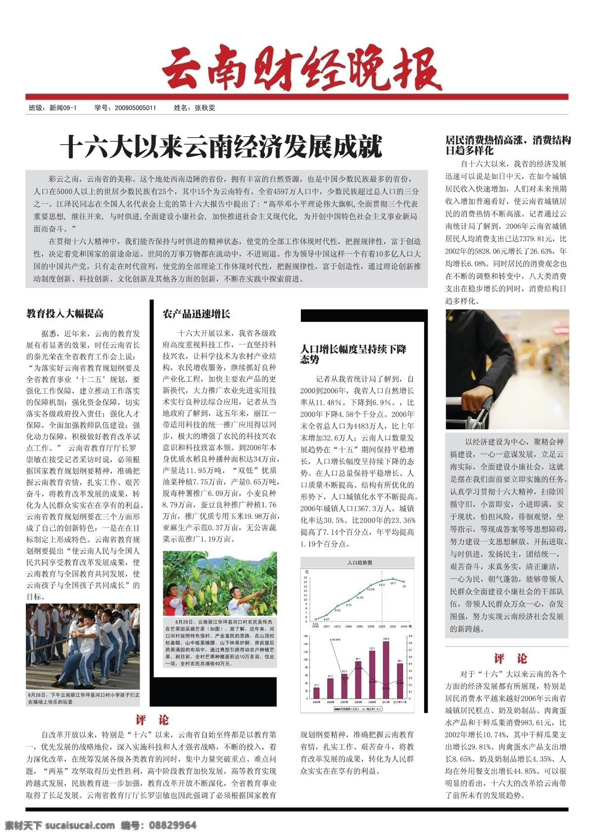 报纸设计 版面设计 宣传 排版 商报