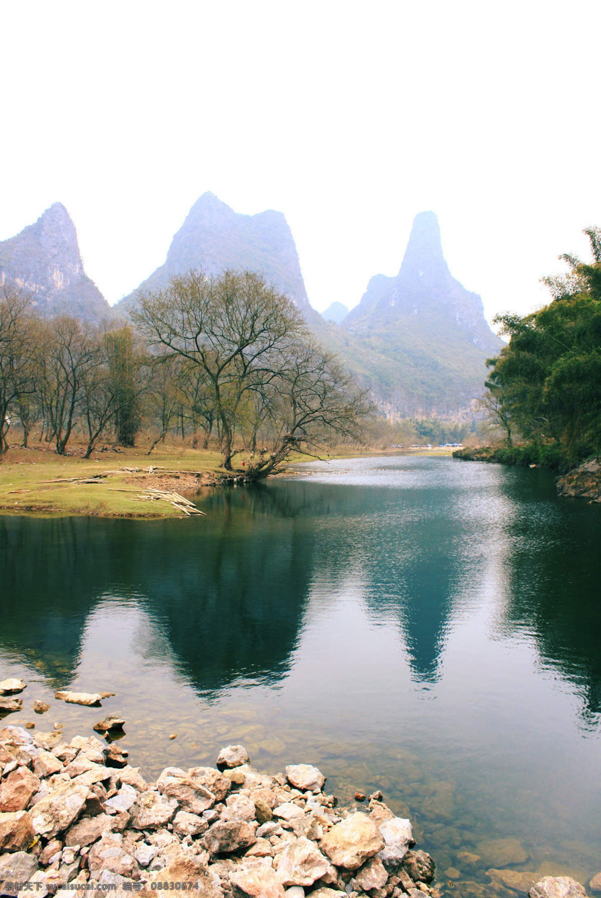 漓江 小景 倒影 桂林山水 风景 生活 旅游餐饮