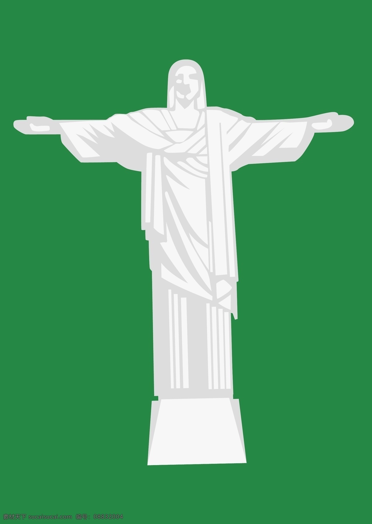 耶稣图片 耶稣 巴西耶稣 耶稣神像 耶稣雕像 巴西代表 卡通 卡通设计