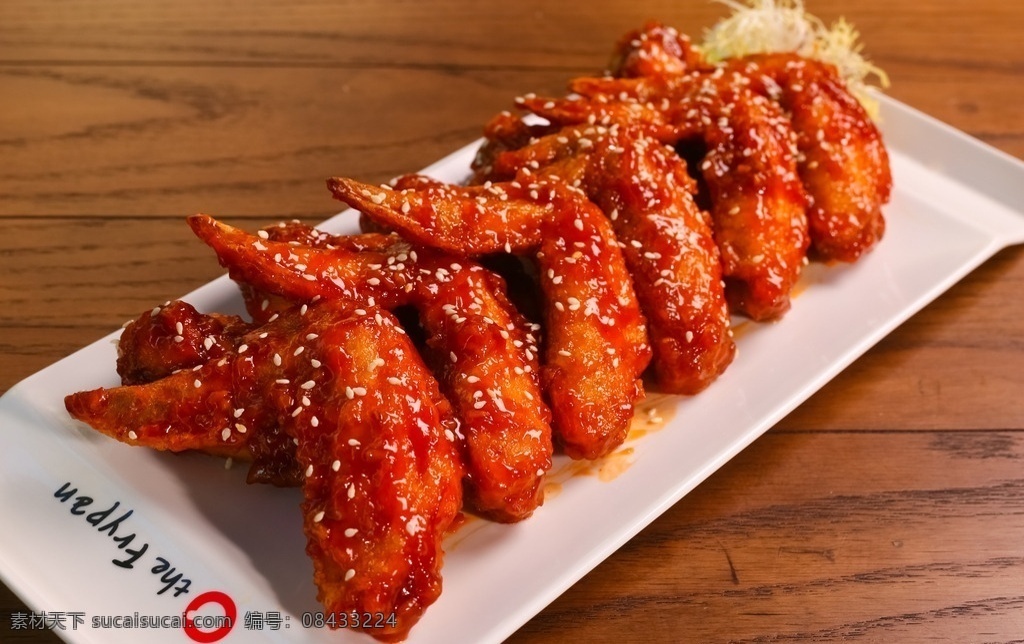 蒜香鸡翅 炸鸡翅 鸡翅 鸡翅图片 高清照片 餐饮美食 西餐美食