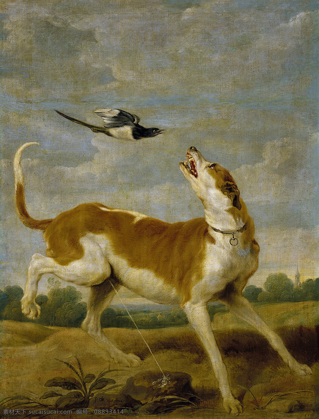 picaza 大师 画家 古典 山水画 建筑 文化 装饰画 油画 la y perro el de paul vos 人物 高清 西方 国外 现代 家居装饰素材