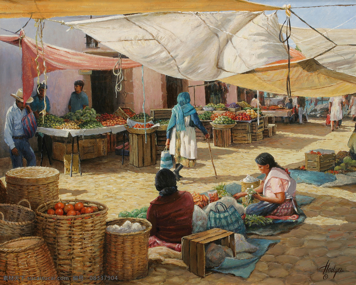 家庭 主妇 高清风景油画 家庭主妇 油画素材下载 油画 家庭主妇油画 装饰素材