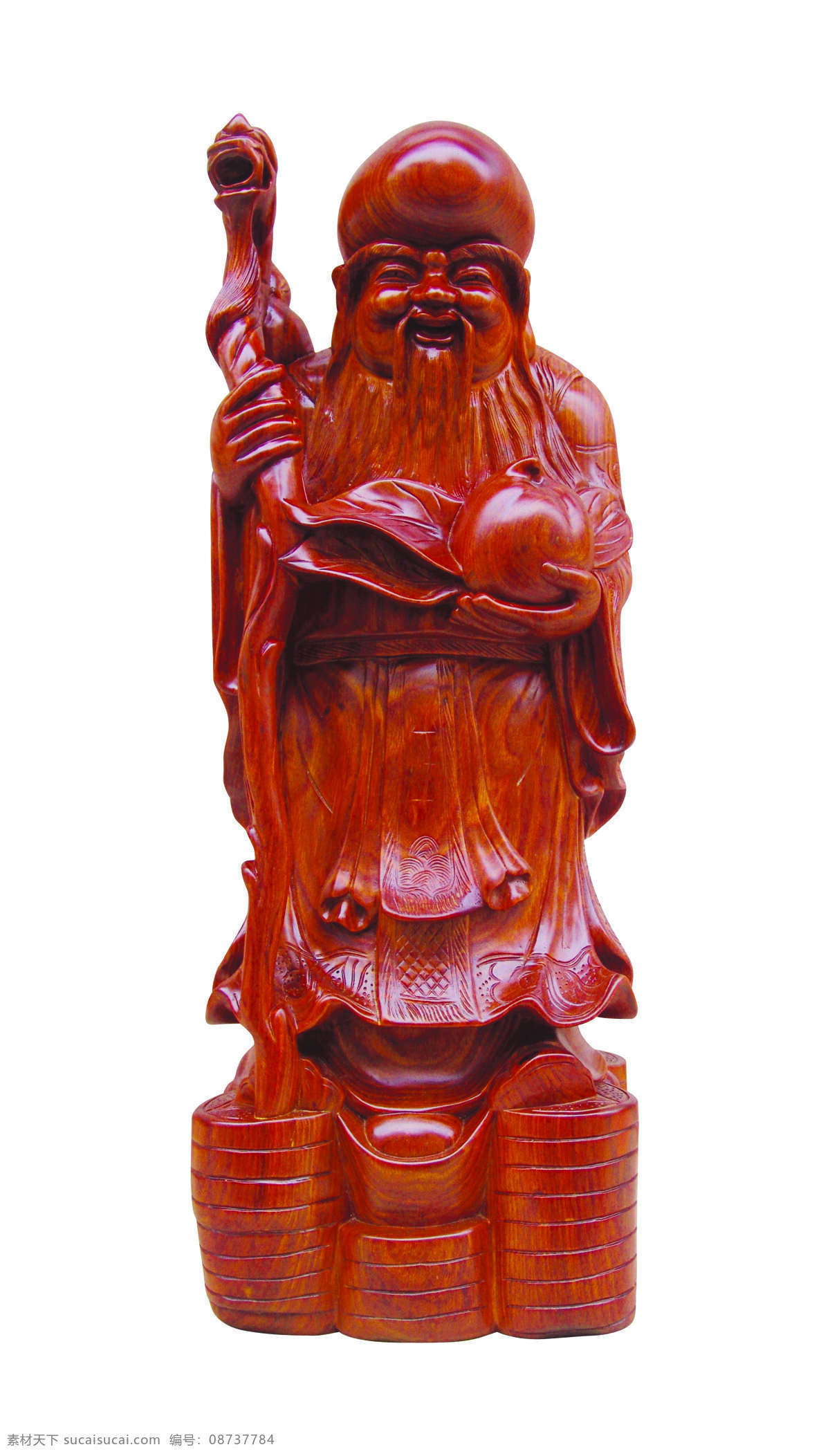 吉祥 福禄寿 寿 红檀 生活百科 家居生活 摄影图库