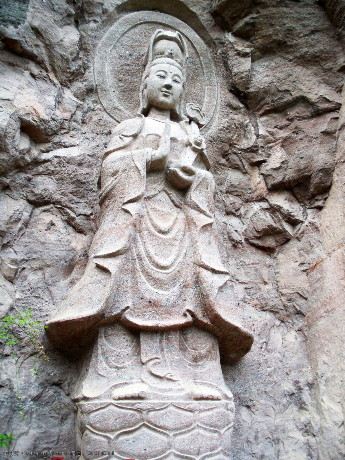 观音 菩萨 石雕 观音菩萨 文化艺术 武夷山 宗教信仰 观音菩萨石雕 山上 巨大