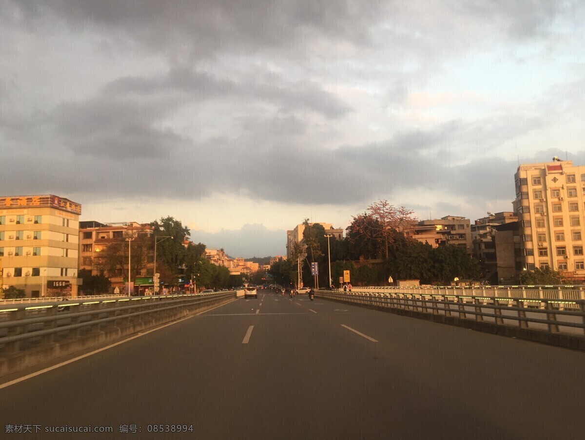 增城文化 人文 景色 湖水 夕阳 交通 旅游摄影 人文景观