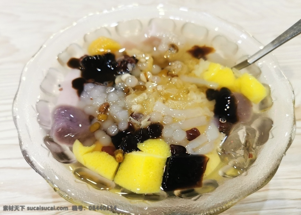 冰饭图片 冰饭 福建小吃 特色小吃 连江冰饭 长乐冰饭 解暑 小吃 夏天 椰果 米饭 冰米饭 摄影图片