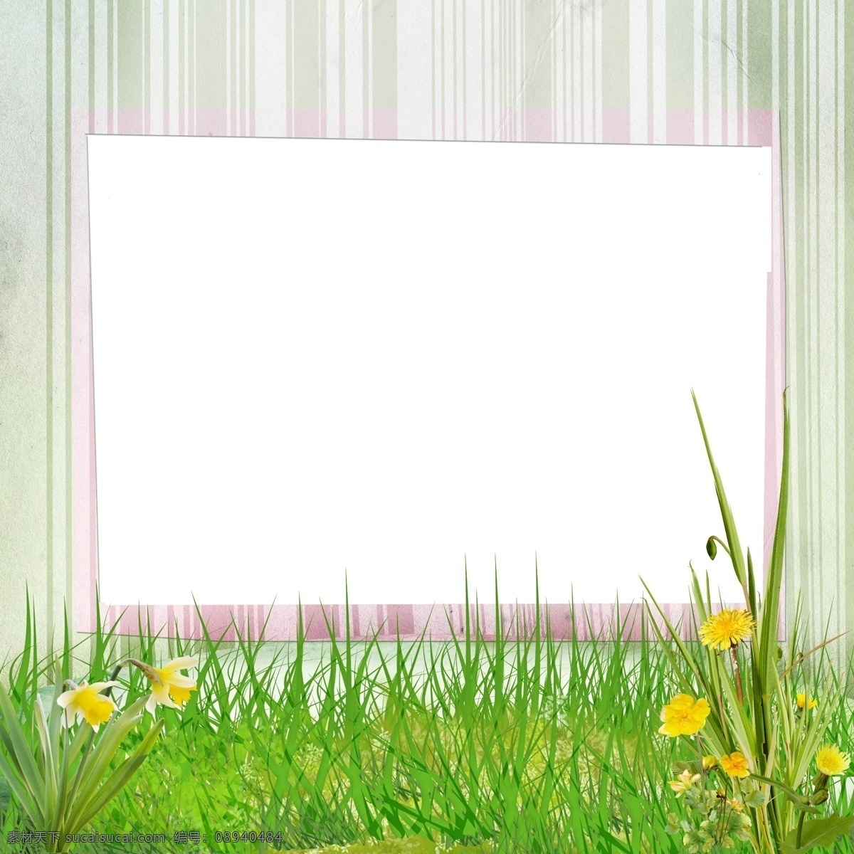 草地 春天 儿童摄影模板 花朵 绿色 屏幕 青草 摄影模板 春 幕 模板下载 春之幕 生命 鲜花 源文件