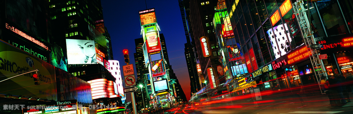 纽约时代广场 宽幅 夜景 超 清晰 纽约 时代广场 超清晰 旅游摄影 国外旅游 摄影图库