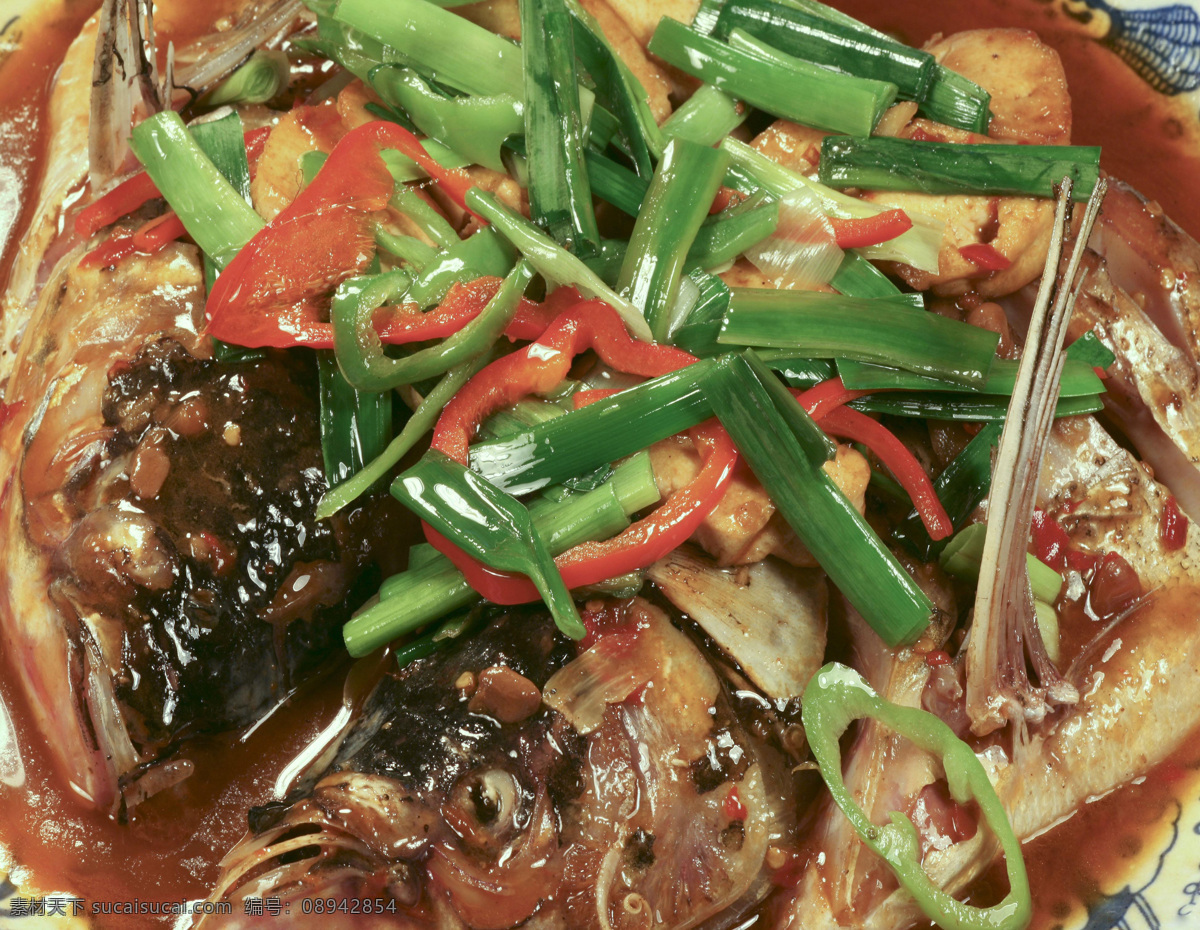鱼头 美味鱼头 炖鱼头 烧鱼头 中餐 中华名菜 传统美食 餐饮美食