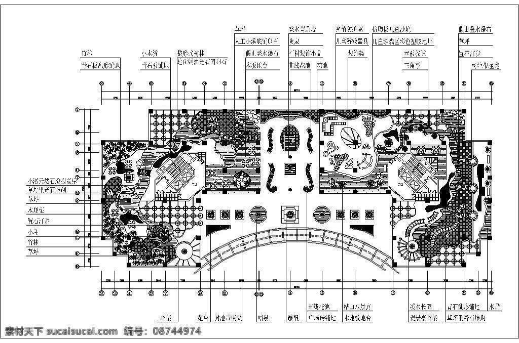 屋顶花园 景观设计 平面图 景观 cad 园林 花园 屋顶绿化 绿植 户外休闲
