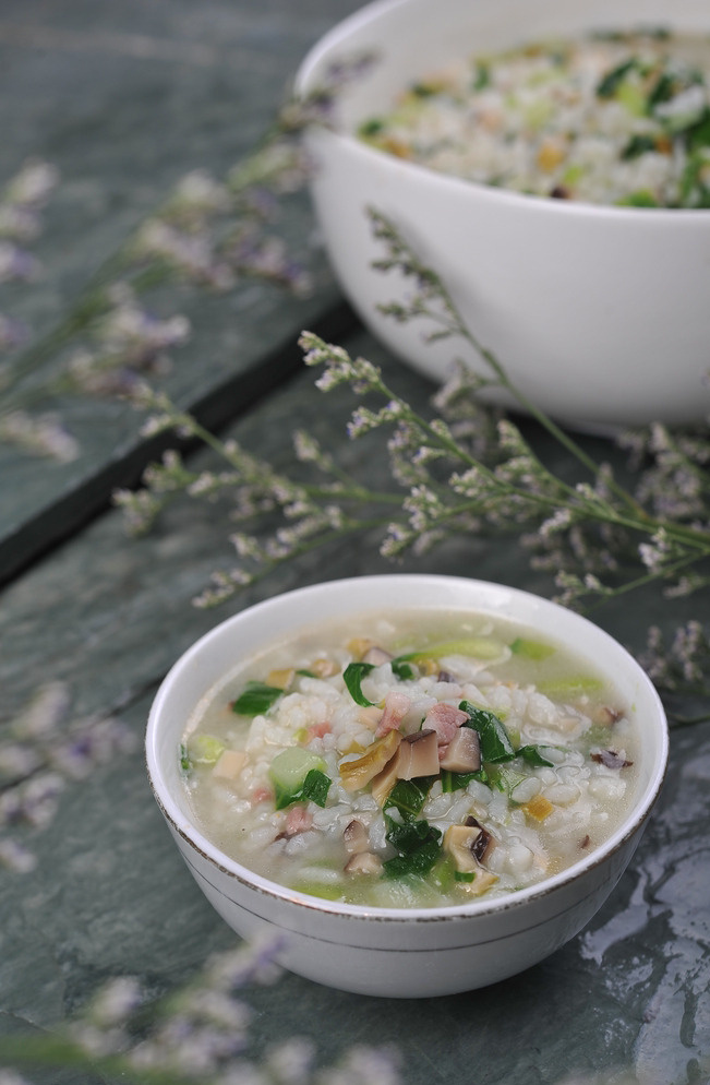 农家菜泡饭 农家乐 菜泡饭 青菜 米饭 餐饮美食 传统美食