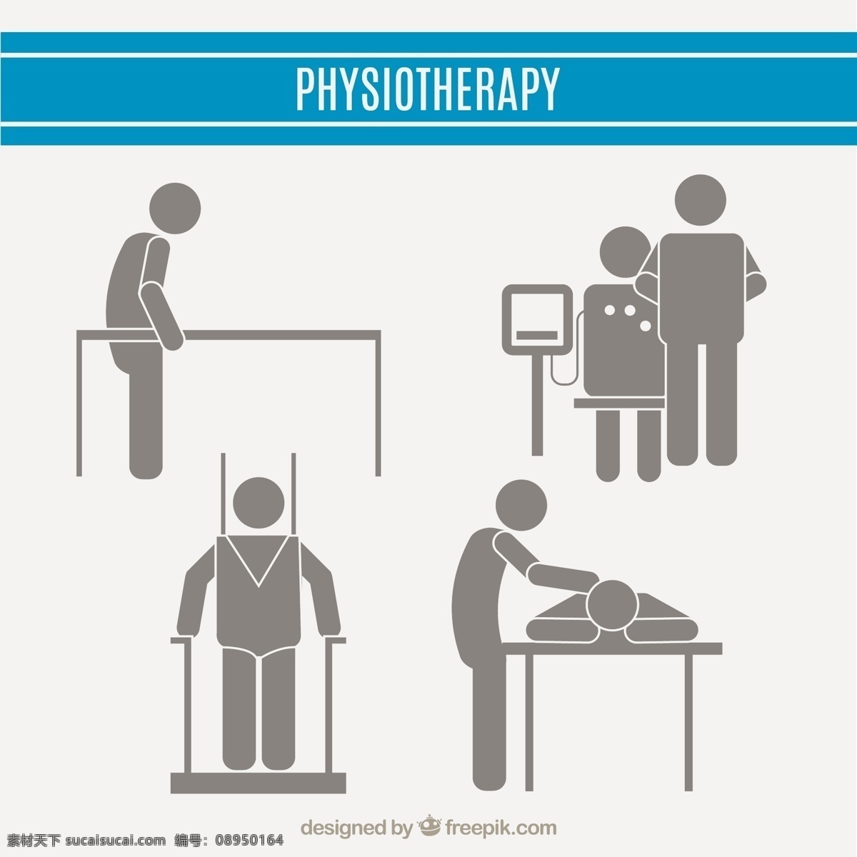 加热图像采集 人的健康 医生 医院 人 药 按摩 帮助人体健康 象形 灰色的 专业的 诊所 病人 职业 理疗 采集 损伤 白色