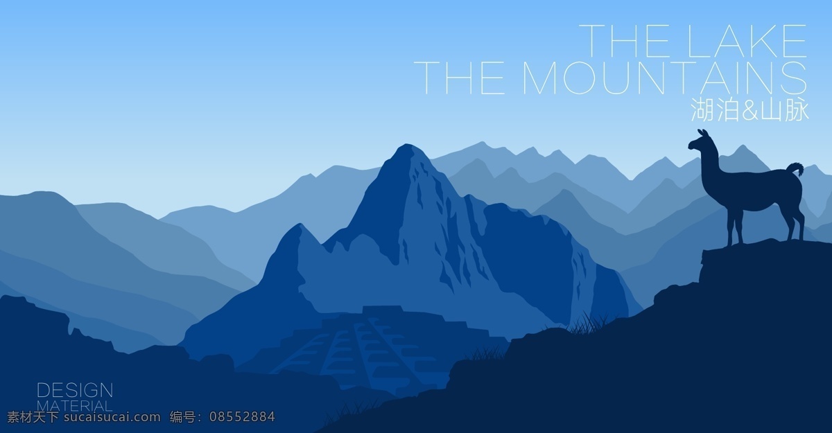 山峰 失量 插画 山脉湖泊景色 几何山脉 立体山脉 雪山风景 湖泊 湖面 风景 美景 山脉 高山 高峰 卡通风景 插画风景 插图 矢量风景 漫画 自然风光 空间环境 矢量素材 非洲 北美 大平原 日落 动物 草原 雪山 瀑布 分层