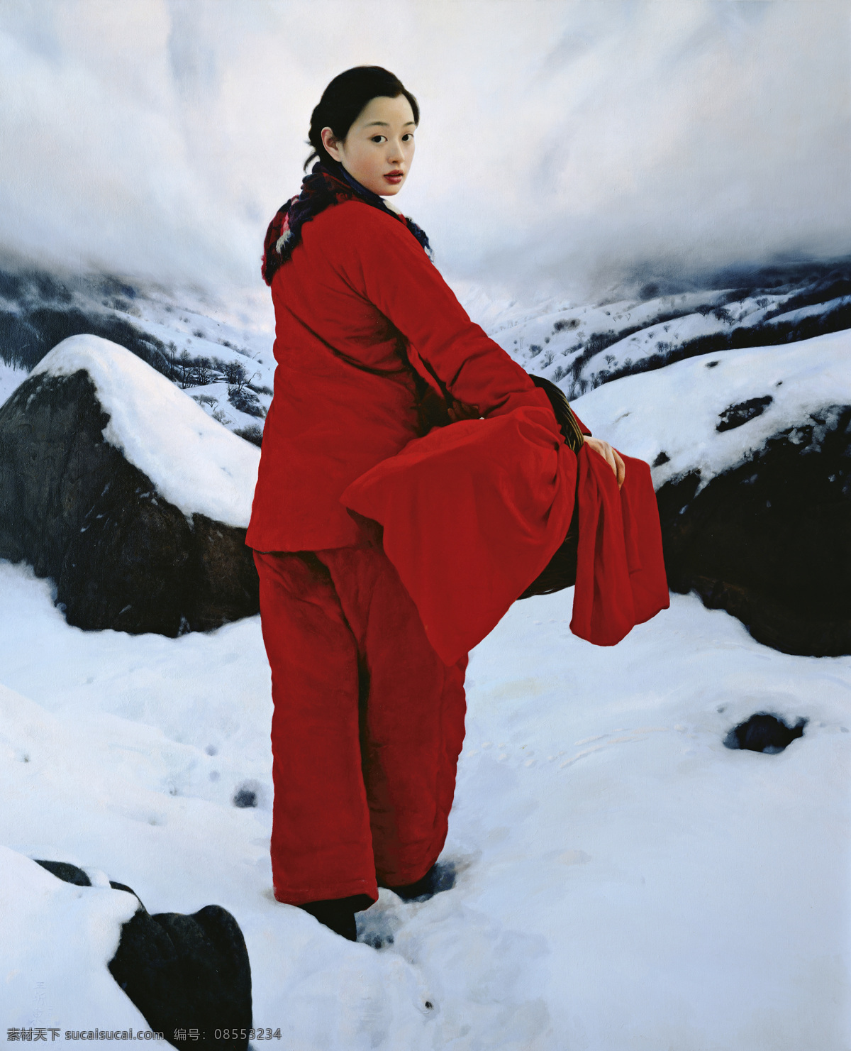 美女 肖像画 油画 油画写生 人物油画 人物写生 美女肖像 人物肖像画 绘画艺术 装饰画 书画文字 文化艺术
