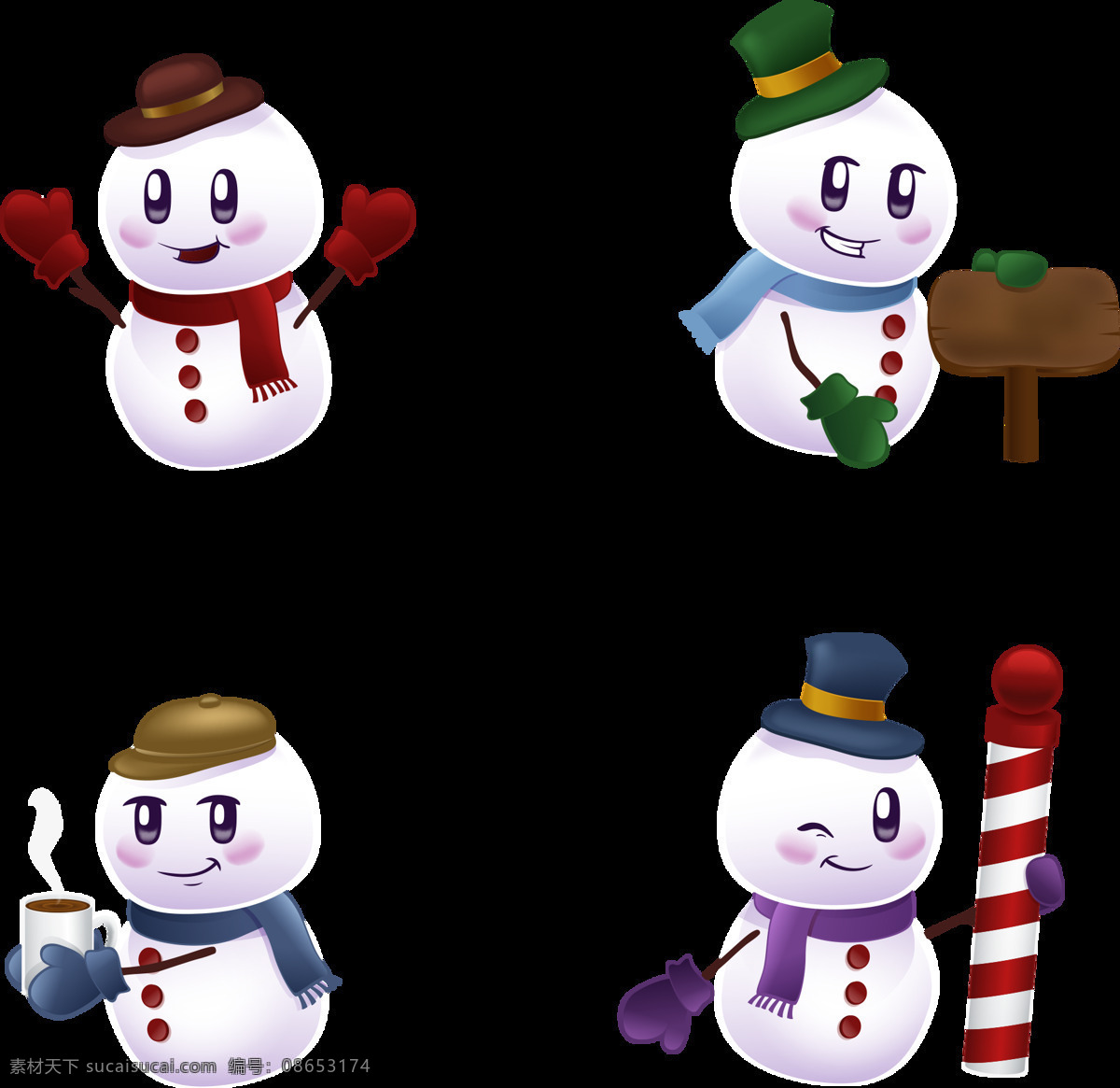 可爱 圣诞 雪人 元素 冬季元素 堆雪人 卡通雪人 可爱雪人 圣诞png 圣诞节 圣诞免抠元素 圣诞素材 圣诞雪人 圣诞装扮 雪人png 雪人元素