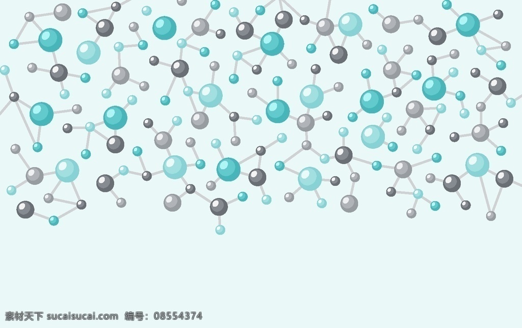 分子背景 抽象背景图片 化学背景 矢量背景图片 矢量图素材 ai素材