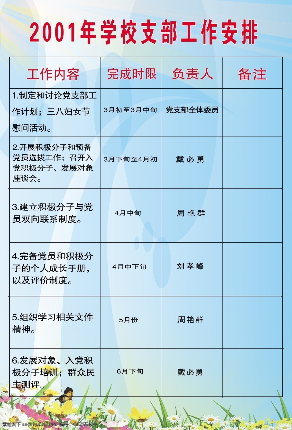 学校 展板 表格 草 广告设计模板 蝴蝶 花 花草 学校展板 阳光 学校常用展板 展板模板 源文件 其他展板设计