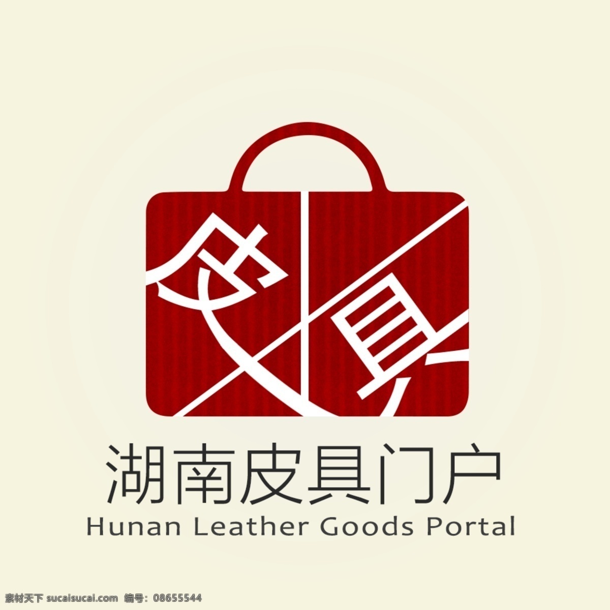 皮具logo 皮具 暗红色花纹 线条 包 白色