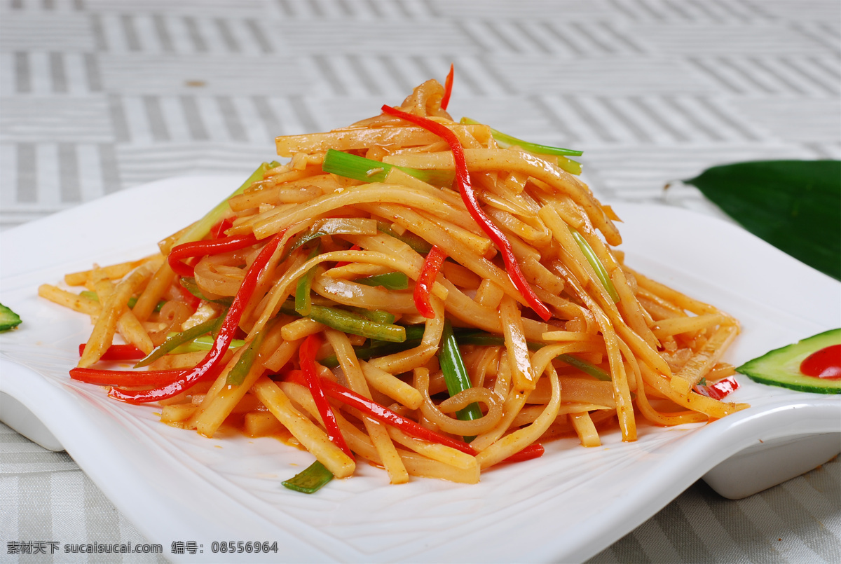 鲜鱿爆笋丝 美食 传统美食 餐饮美食 高清菜谱用图