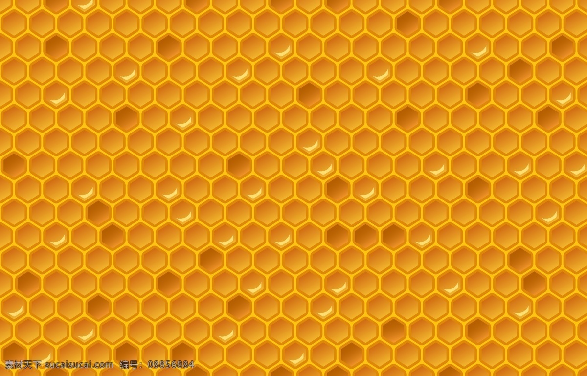 蜂窝 蜂蜜 美食 甜食 蜂王漿 几何图形 几何背景 设计素材 背景图片 底纹边框 背景底纹