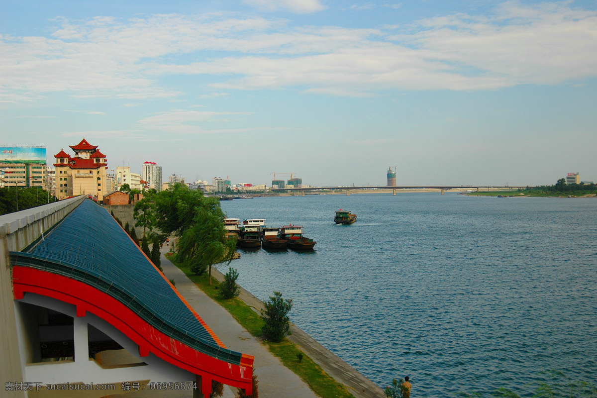 常德诗墙 湖南 常德 诗 墙 公园 沅江 天空 大厦 诗墙 自然景观 风景名胜 摄影图库 国内旅游 旅游摄影