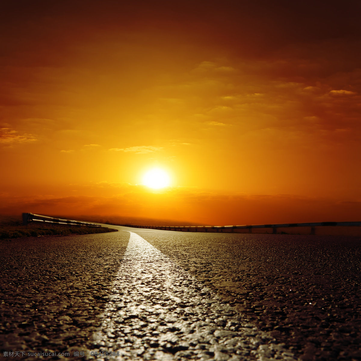 城市道路摄影 太阳 天空 夕阳 道路 公路 交通 运输 公路背景 自然风光 道路摄影 环境家居 黑色