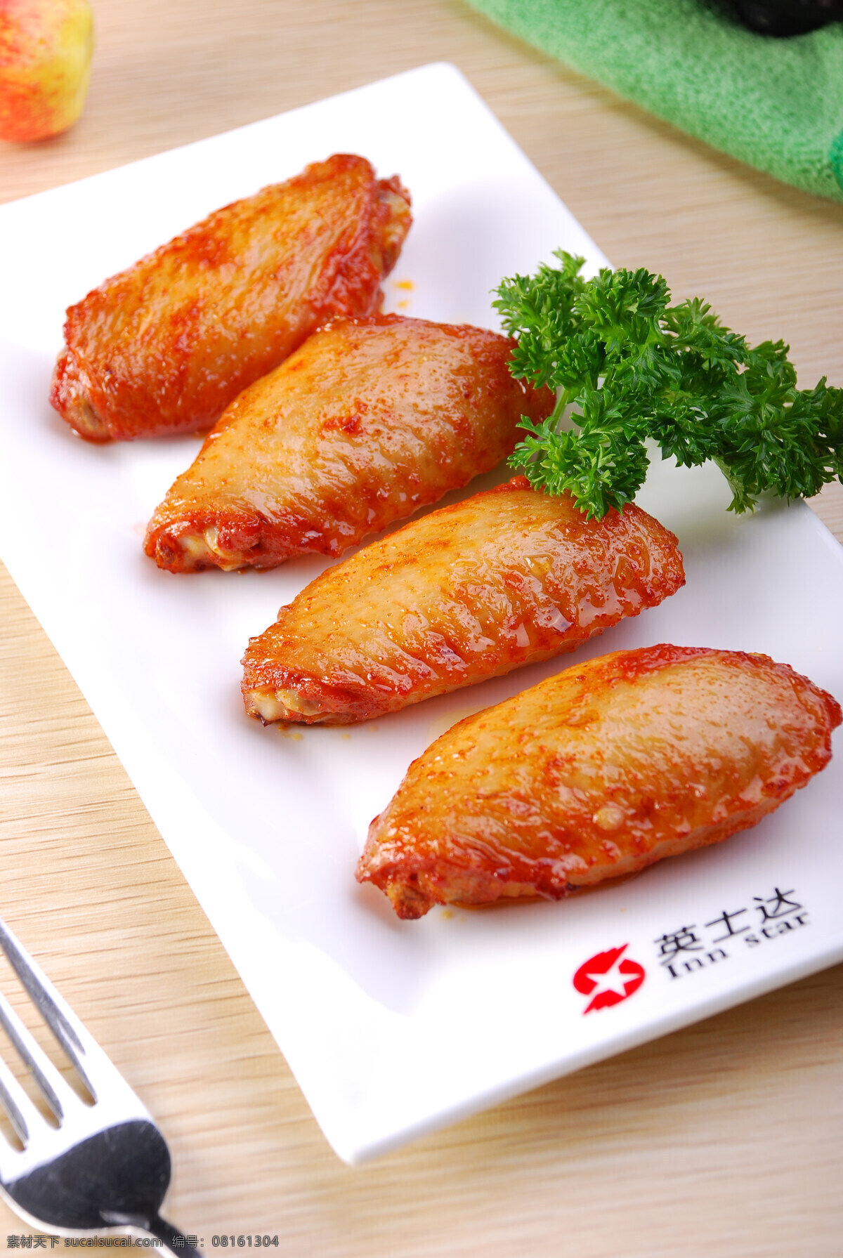 奥尔良烤翅 烤翅 奥尔良 西餐 背景 烤鸡翅 奥尔良烤鸡翅 西餐美食 餐饮美食