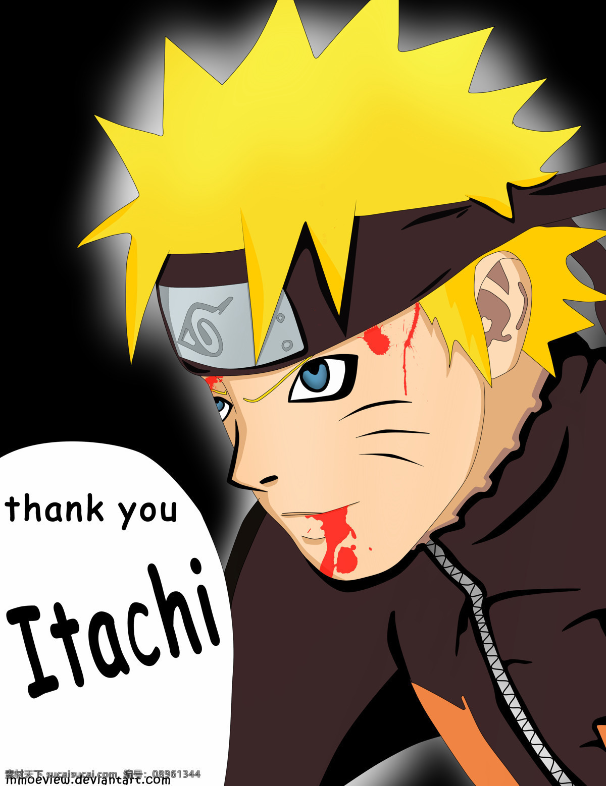 谢谢你 itachi ps笔刷