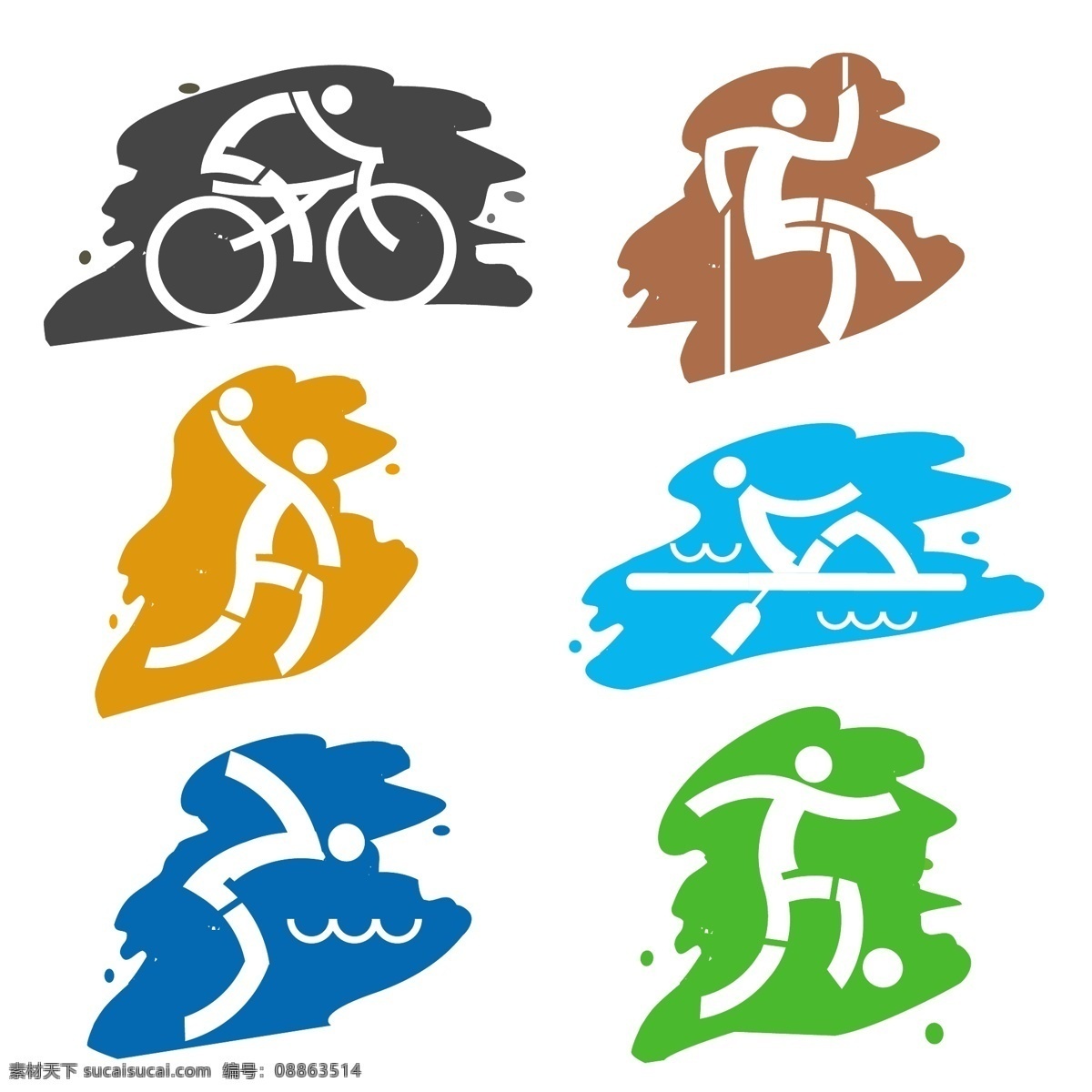 体育运动图标 体育图标 运动图标 体育运动 logo 体育运动标志 运动会 竞赛 体育比赛
