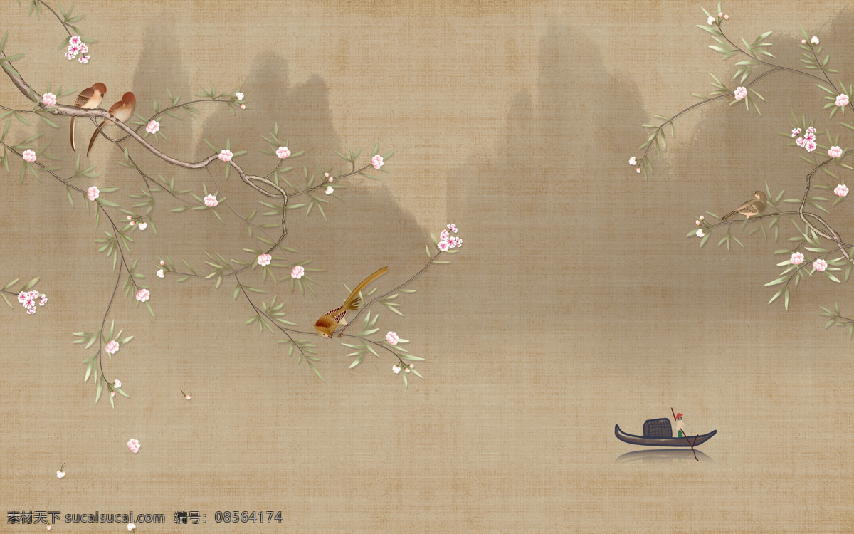 植物 花鸟 中国 风 中式 传统 装饰画 静物画 树枝 植物花鸟画 中国风 新中式 装饰画素材 高清图片 背景墙装饰画 室内装饰画 大幅装饰画 客厅配画 书房装饰画 高清背景装饰 水墨画 写意画 中国风无框画 水彩颜料画 工笔画 意向画 禅意画 文化艺术 绘画书法
