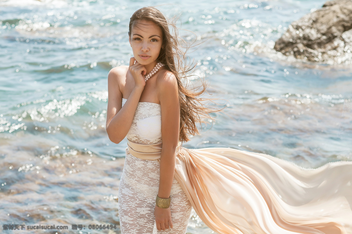 海边 美女写真 海岸风景 大海 性感美女 时尚美女 美女模特 外国女性 外国女人 美女图片 人物图片
