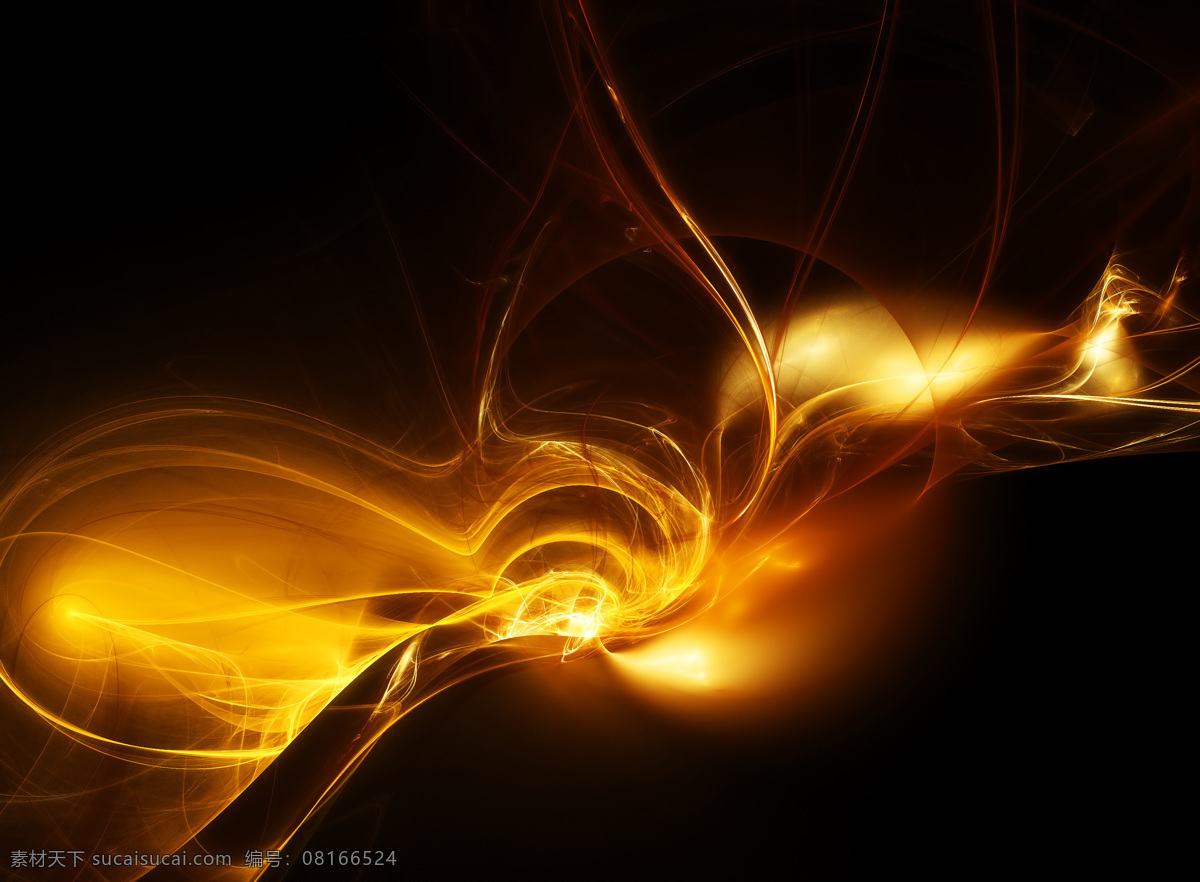 绚丽 火焰 抽象 抽象线条 极光背景 火焰酷背景