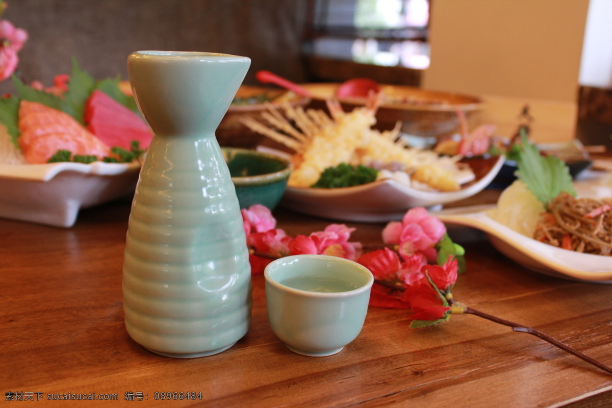 日式酒壶 料理 清酒 餐具厨具 餐饮美食