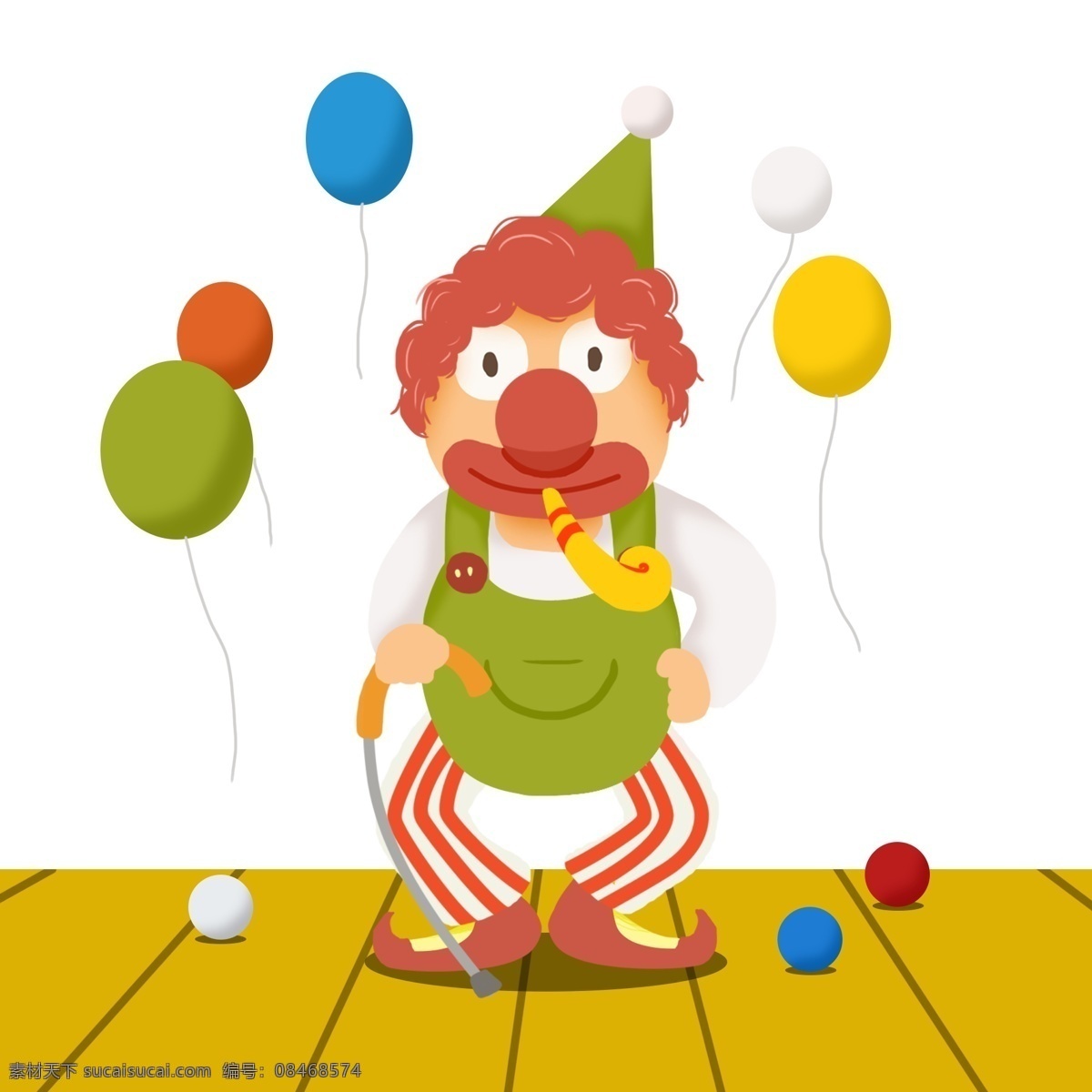 六一儿童节 换 马戏团 小丑 欢乐 彩色 多彩 快乐小丑 彩色气球 小彩球 节目表演 小朋友舞台 传递快乐 庆祝节日