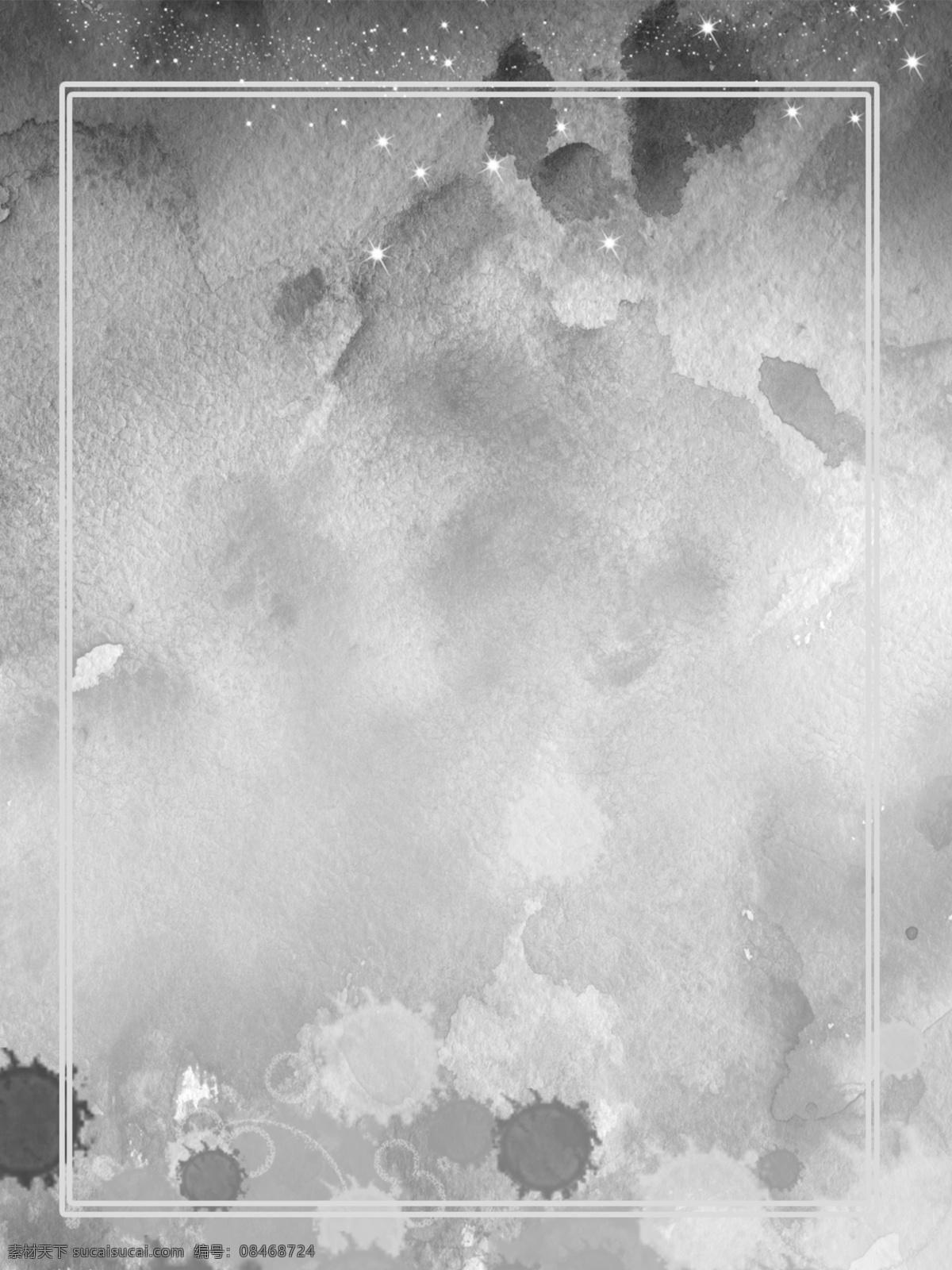 原创 纯色 调 黑白 渐变 水彩 背景 小清新 唯美 淡雅 纯色调