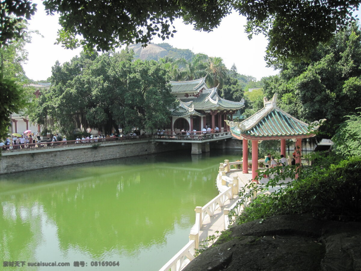 厦门 鼓浪屿 风景画 风景画图片 湖水 湖水风景 亭子 风景 生活 旅游餐饮