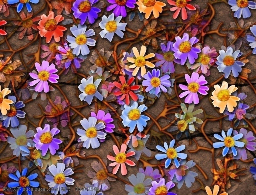 花朵背景 花朵 背景 高清 底图 背景底纹 底纹边框