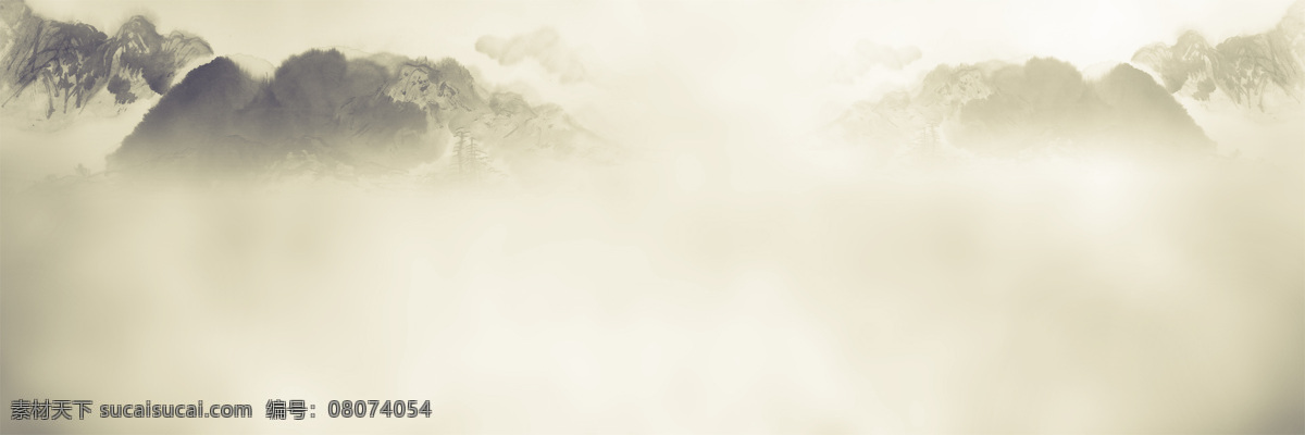 水墨 风景画 花纹 背景 图 中国 风 清新 展板 模板下载 水墨画 创意水墨画 禅道 抽象画背景 简约背景图 海报背景图 远山 阳光 湖泊