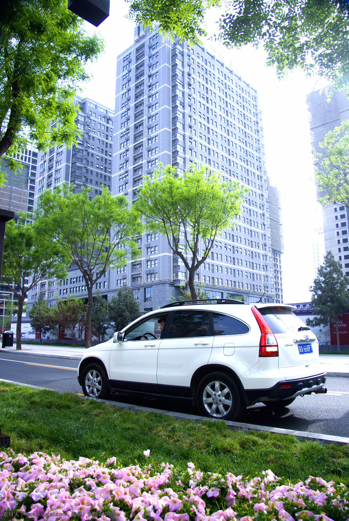 大楼 大厦 灯光 风景 公路 广告牌 建筑景观 汽车 夜色 天空 上海 自然景观 商务 住宿 小区 矢量图
