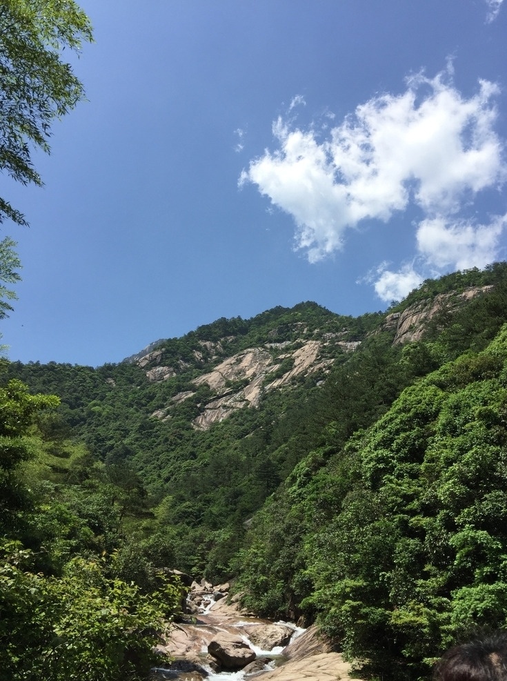 青山绿水 青山 绿水 蓝天 白云 海中玉 黄山 自然景观 山水风景