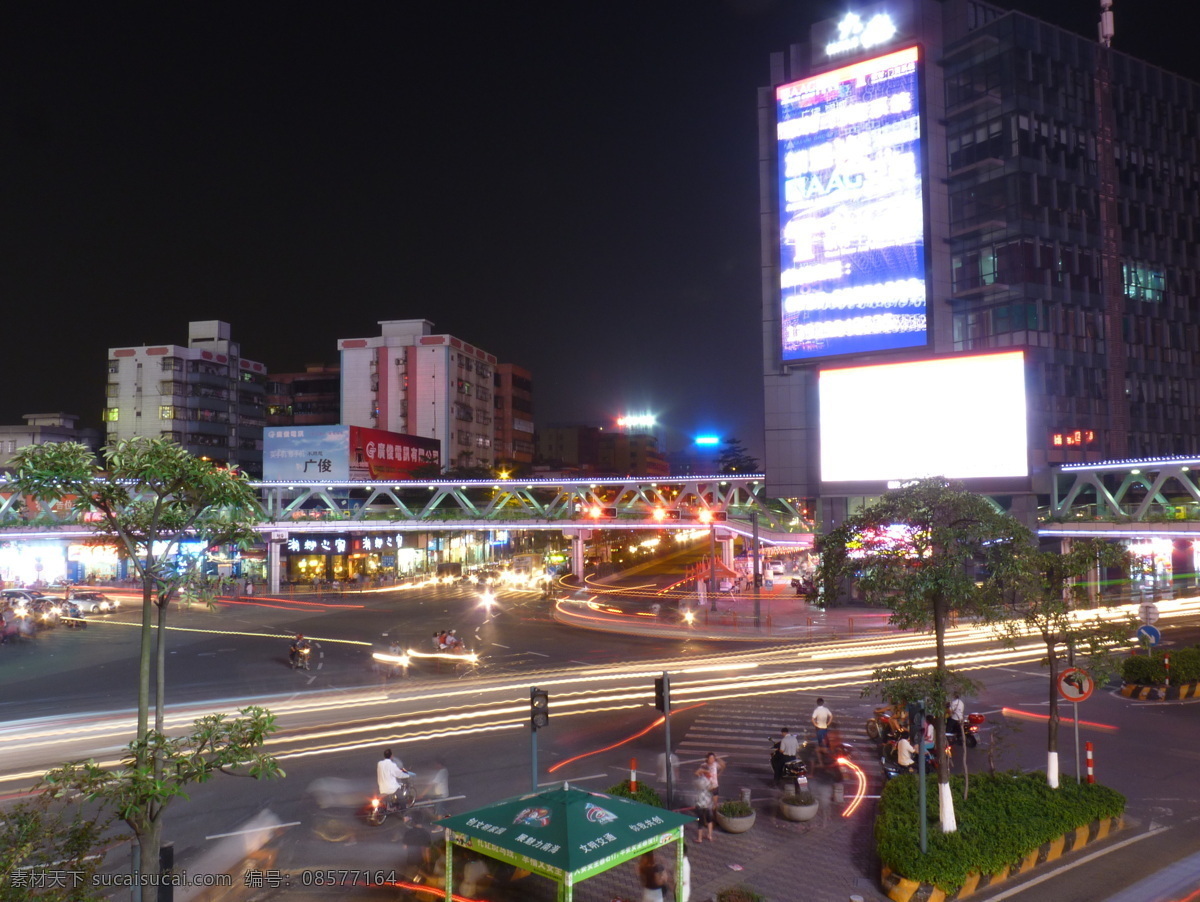 城市灯光 佛山 建筑摄影 建筑园林 霓虹灯 市中心 大沥 夜景 大沥夜景 南海 广佛路 人行天桥 观光天桥 巨型显示屏 高端写字楼 车水马龙 繁忙的交通 城市主干道 城市地标 装饰素材 灯饰素材