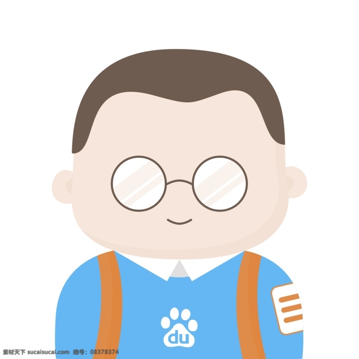 百度觅题 icon 百度 觅题 图标 扁平 白色