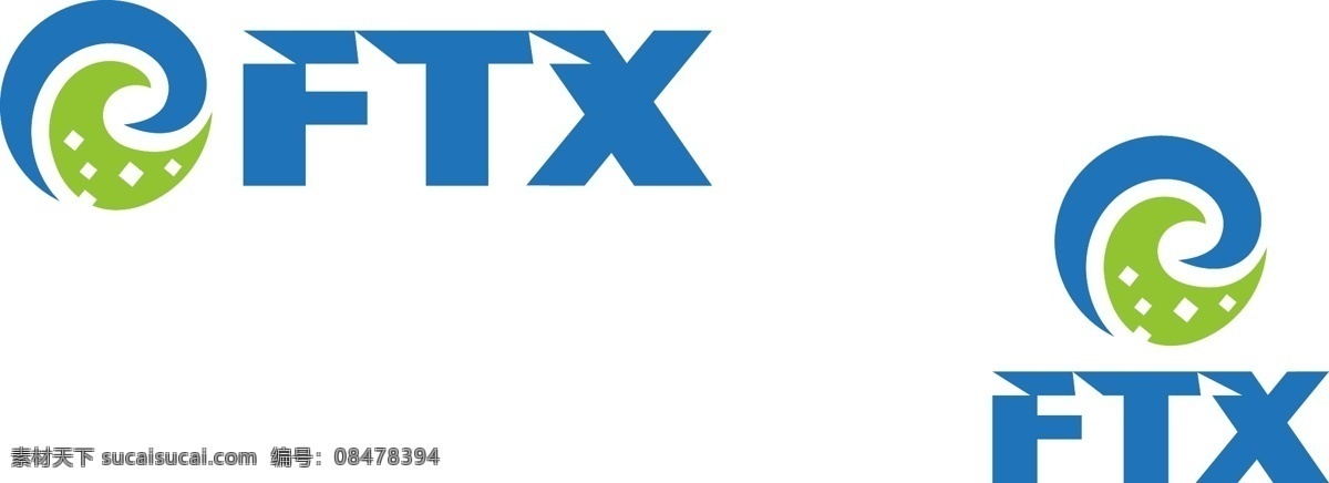 企业 图标 原创 制作 字母 f 科技 公司 字母f变形 科技公司图标 象征 方块 元素 ftx 变形 白色