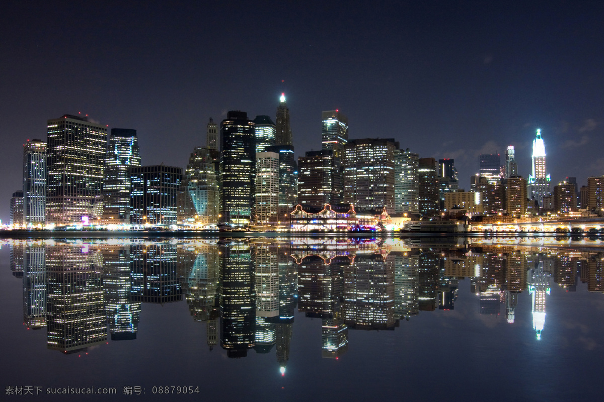 城市 夜景 高清 城市夜景 城市美景 湖面 倒影 高楼 大厦 高楼大厦 灯火 灯光 建筑物 建筑高清图 建筑景观 建筑摄影 城市高清图片 建筑园林