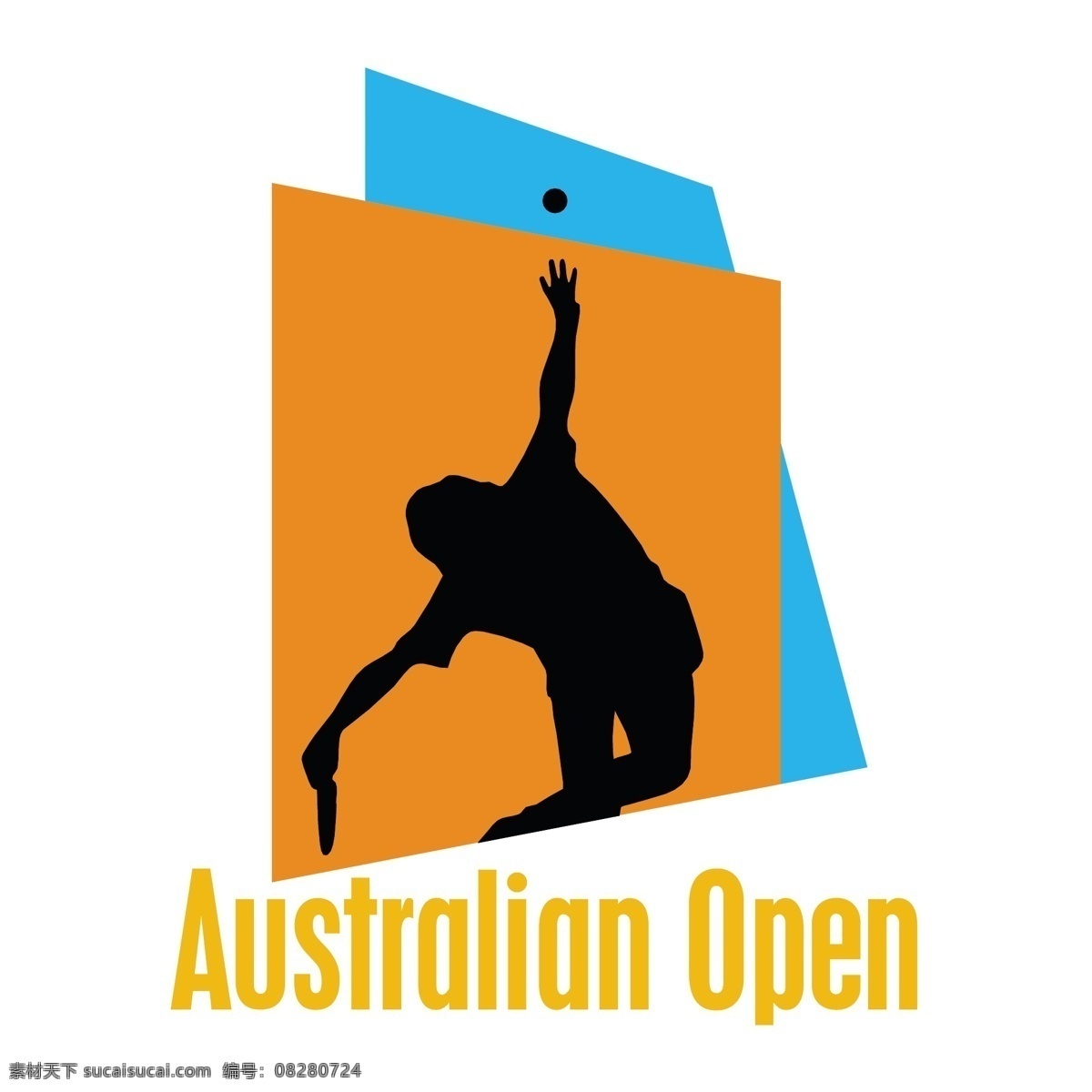 澳大利亚 无 标志 标识 网球 公开赛 白色