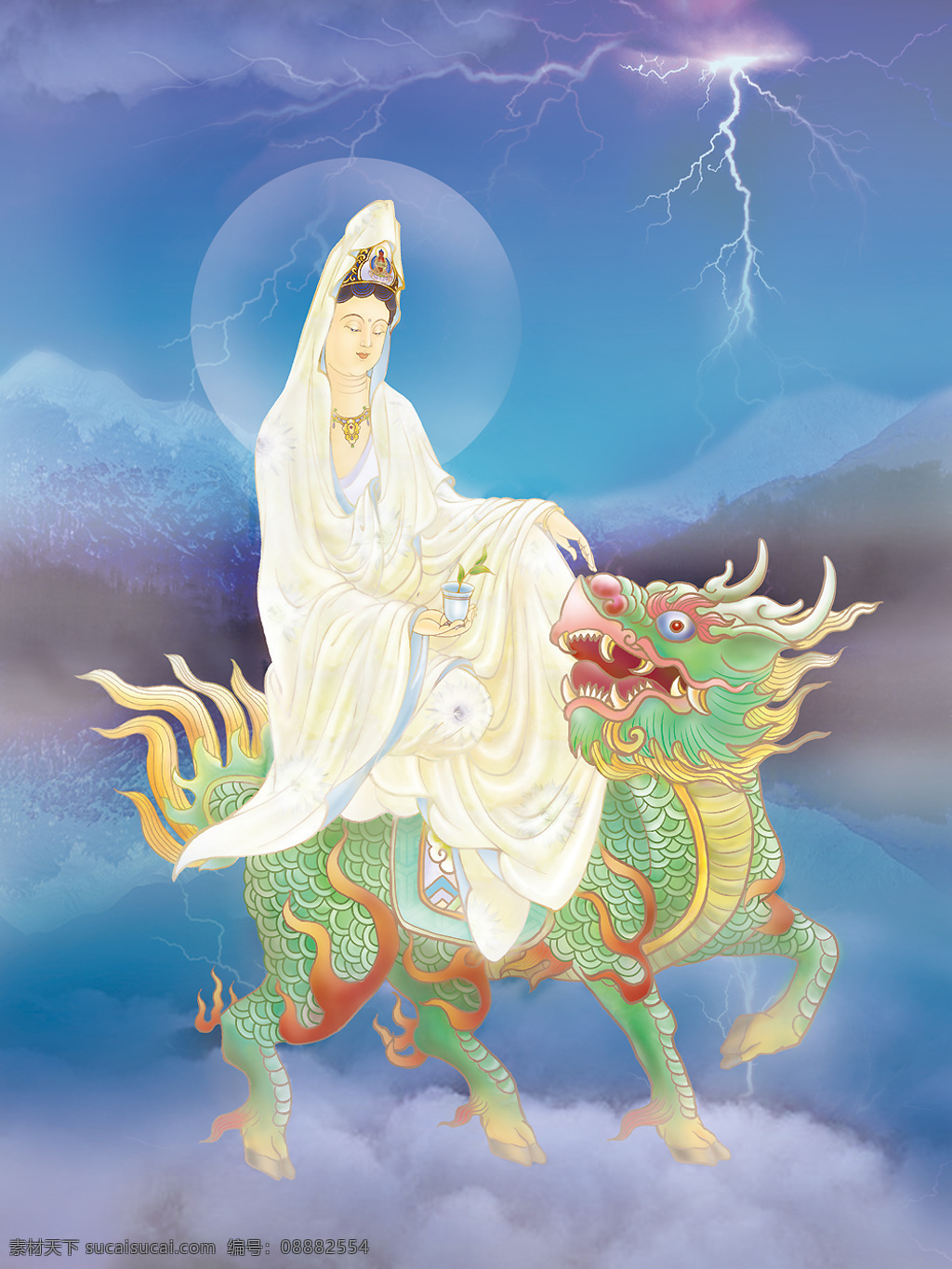 三 十 观音 一如 三十三观音 一如观音 观世音 文化艺术 宗教信仰 设计图库 国画